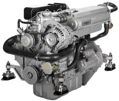 Craftsman diesel engine © Leigh Francis